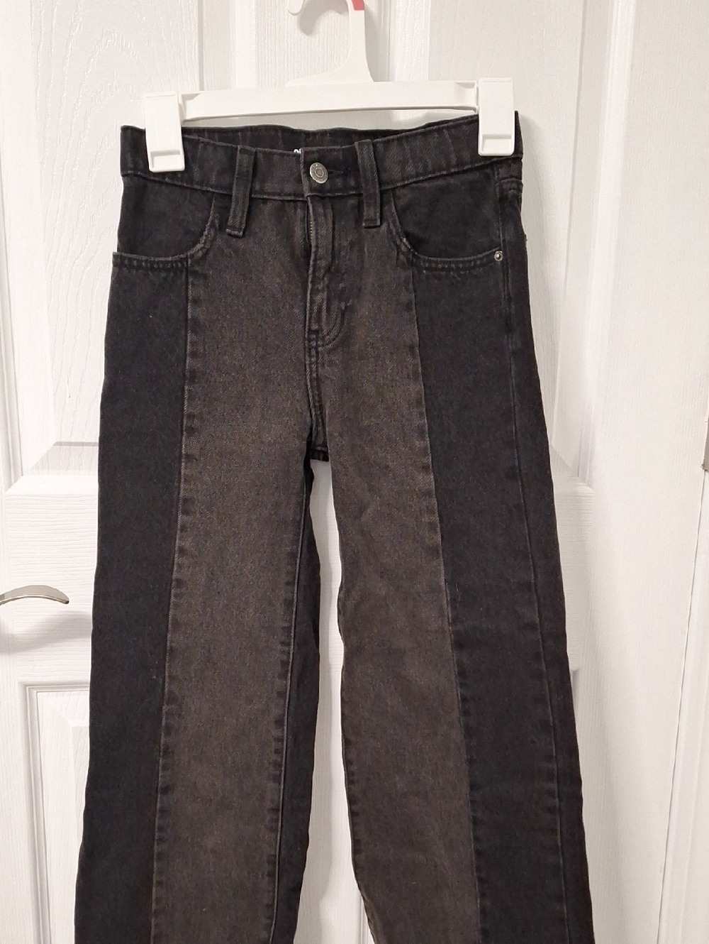 Old Navy Two-Tone Black/Charcoal Kids Jeans